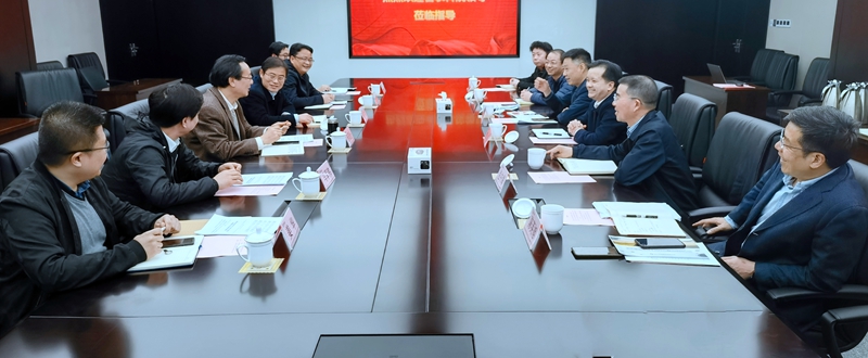 省供銷(xiāo)社、省農(nóng)科院領(lǐng)導(dǎo)到浙農(nóng)股份調(diào)研